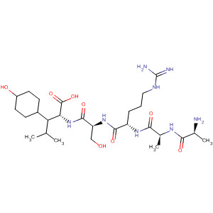 477566-32-8  L-Leucine, 3-(4-hydroxycyclohexyl)-D-alanyl-L-alanyl-L-arginyl-L-seryl-