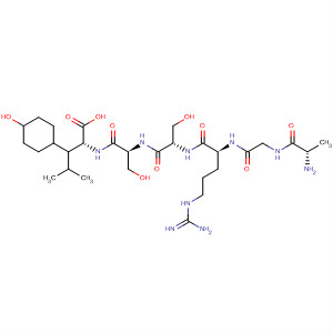 477566-37-3  L-Leucine, 3-(4-hydroxycyclohexyl)-D-alanylglycyl-L-arginyl-L-seryl-L-seryl-