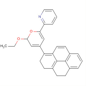 477566-89-5  Pyridine, 2-[2-ethoxy-3,4-dihydro-4-(1-pyrenyl)-2H-pyran-6-yl]-