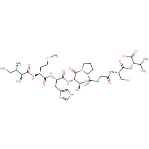 477584-14-8  L-Valine,L-isoleucyl-L-methionyl-L-histidyl-L-threonyl-L-prolylglycyl-L-cysteinyl- 477584-14-8  L-Valine,L-isoleucyl-L-methionyl-L-histidyl-L-threonyl-L-prolylglycyl-L-cysteinyl-