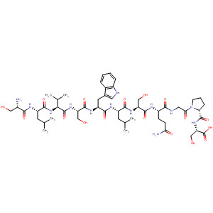 477584-21-7  L-Serine,L-seryl-L-leucyl-L-valyl-L-seryl-L-tryptophyl-L-leucyl-L-seryl-L-glutaminylglycyl-L-prolyl-