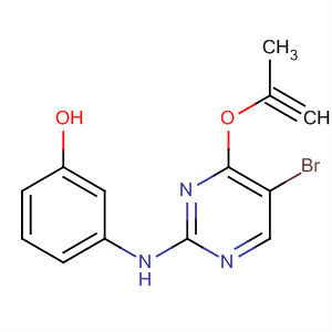 477588-50-4  Phenol, 3-[[5-bromo-4-(2-propynyloxy)-2-pyrimidinyl]amino]-