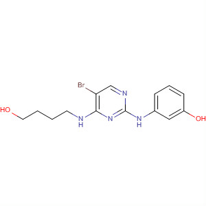 477589-60-9  Phenol, 3-[[5-bromo-4-[(4-hydroxybutyl)amino]-2-pyrimidinyl]amino]-