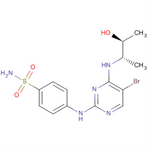 477592-80-6  Benzenesulfonamide,4-[[5-bromo-4-[[(1S,2S)-2-hydroxy-1-methylpropyl]amino]-2-pyrimidinyl]amino]-