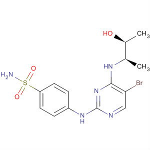 477592-81-7  Benzenesulfonamide,4-[[5-bromo-4-[[(1R,2S)-2-hydroxy-1-methylpropyl]amino]-2-pyrimidinyl]amino]-