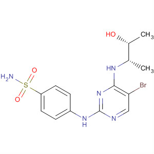 477592-82-8  Benzenesulfonamide,4-[[5-bromo-4-[[(1S,2R)-2-hydroxy-1-methylpropyl]amino]-2-pyrimidinyl]amino]-