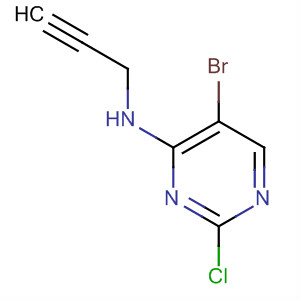 477592-93-1  4-Pyrimidinamine, 5-bromo-2-chloro-N-2-propynyl-