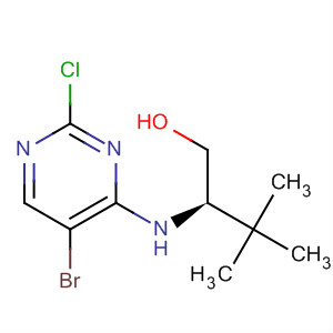 477593-15-0  1-Butanol, 2-[(5-bromo-2-chloro-4-pyrimidinyl)amino]-3,3-dimethyl-,(2R)-