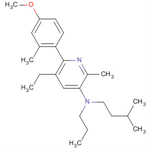 477597-41-4  3-Pyridinamine,5-ethyl-6-(4-methoxy-2-methylphenyl)-2-methyl-N-(3-methylbutyl)-N-propyl-