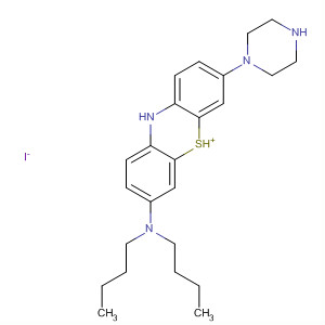 477600-91-2  Phenothiazin-5-ium, 3-(dibutylamino)-7-(1-piperazinyl)-, iodide