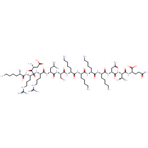 477601-86-8  L-Glutamine,L-lysyl-L-a-aspartyl-L-arginyl-L-arginyl-L-leucyl-L-seryl-L-lysyl-L-lysyl-L-lysyl-L-lysyl-L-asparaginyl-L-threonyl-