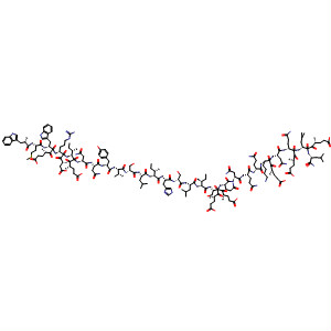 477696-07-4  L-Leucinamide,L-tryptophyl-L-methionyl-L-a-glutamyl-L-tryptophyl-L-a-aspartyl-L-arginyl-L-a-glutamyl-L-isoleucyl-L-asparaginyl-L-asparaginyl-L-tyrosyl-L-threonyl-L-seryl-L-leucyl-L-isoleucyl-L-histidyl-L-seryl-L-leucyl-L-isoleucyl-L-a-glutamyl-L-a-glutamy