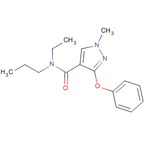 477697-75-9  1H-Pyrazole-4-carboxamide, N-ethyl-1-methyl-3-phenoxy-N-propyl-