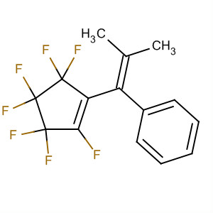 477706-42-6  Benzene,[1-(2,3,3,4,4,5,5-heptafluoro-1-cyclopenten-1-yl)-2-methyl-1-propenyl]-