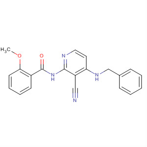 477707-65-6  Benzamide,N-[3-cyano-4-[(phenylmethyl)amino]-2-pyridinyl]-2-methoxy-