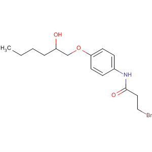 477720-54-0  Propanamide, 3-bromo-N-[4-[(2-hydroxyhexyl)oxy]phenyl]-