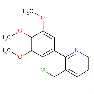 427886-34-8  Pyridine, 3-(chloromethyl)-2-(3,4,5-trimethoxyphenyl)- 427886-34-8  Pyridine, 3-(chloromethyl)-2-(3,4,5-trimethoxyphenyl)-