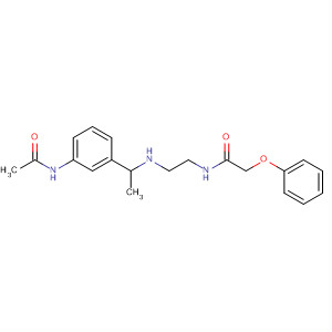 42816-46-6  Acetamide, N-[2-[[3-(acetylamino)phenyl]ethylamino]ethyl]-2-phenoxy-