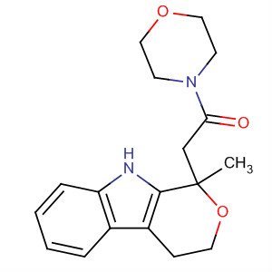 42820-02-0  Morpholine,4-[(1,3,4,9-tetrahydro-1-methylpyrano[3,4-b]indol-1-yl)acetyl]-