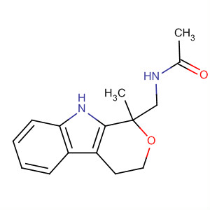 42821-08-9  Acetamide,N-[(1,3,4,9-tetrahydro-1-methylpyrano[3,4-b]indol-1-yl)methyl]-