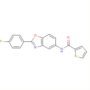 428448-71-9  2-Thiophenecarboxamide, N-[2-(4-fluorophenyl)-5-benzoxazolyl]-