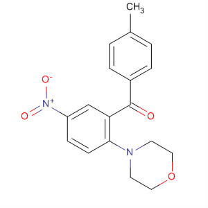 428469-41-4  Methanone, (4-methylphenyl)[2-(4-morpholinyl)-5-nitrophenyl]-