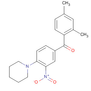 428472-22-4  Methanone, (2,4-dimethylphenyl)[3-nitro-4-(1-piperidinyl)phenyl]-