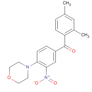 428475-05-2  Methanone, (2,4-dimethylphenyl)[4-(4-morpholinyl)-3-nitrophenyl]-
