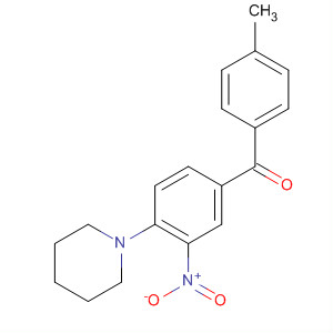 428484-48-4  Methanone, (4-methylphenyl)[3-nitro-4-(1-piperidinyl)phenyl]-