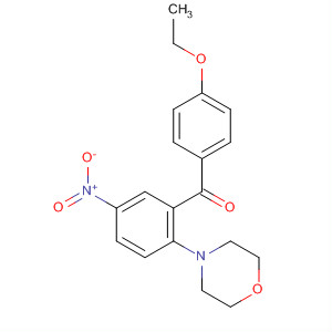428487-81-4  Methanone, (4-ethoxyphenyl)[2-(4-morpholinyl)-5-nitrophenyl]-