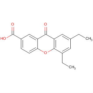 42878-73-9  9H-Xanthene-2-carboxylic acid, 5,7-diethyl-9-oxo-
