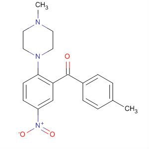 428859-00-1  Methanone, (4-methylphenyl)[2-(4-methyl-1-piperazinyl)-5-nitrophenyl]-
