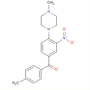 429653-71-4  Methanone, (4-methylphenyl)[4-(4-methyl-1-piperazinyl)-3-nitrophenyl]-