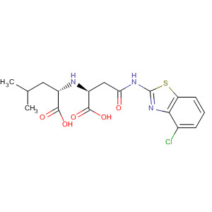 429661-68-7  L-Leucine,N-[(1S)-1-carboxy-3-[(4-chloro-2-benzothiazolyl)amino]-3-oxopropyl]-
