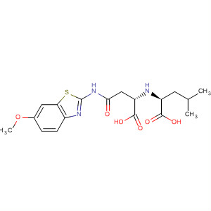 429661-79-0  L-Leucine,N-[(1S)-1-carboxy-3-[(6-methoxy-2-benzothiazolyl)amino]-3-oxopropyl]-