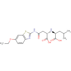 429661-80-3  L-Leucine,N-[(1S)-1-carboxy-3-[(6-ethoxy-2-benzothiazolyl)amino]-3-oxopropyl]-