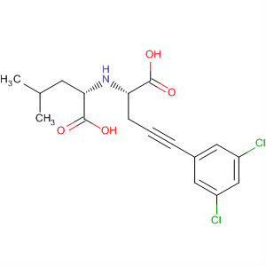 429662-59-9  4-Pentynoic acid,2-[[(1S)-1-carboxy-3-methylbutyl]amino]-5-(3,5-dichlorophenyl)-, (2S)-