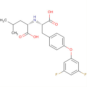 429662-60-2  L-Tyrosine, N-[(1S)-1-carboxy-3-methylbutyl]-O-(3,5-difluorophenyl)-