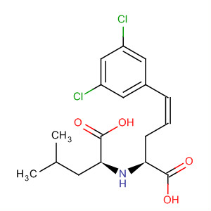 429662-63-5  4-Pentenoic acid,2-[[(1S)-1-carboxy-3-methylbutyl]amino]-5-(3,5-dichlorophenyl)-,(2S,4Z)-
