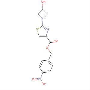 429666-59-1  4-Thiazolecarboxylic acid, 2-(3-hydroxy-1-azetidinyl)-,(4-nitrophenyl)methyl ester