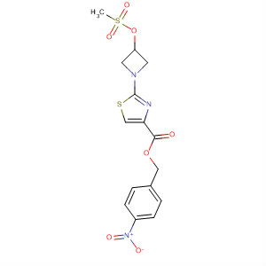 429666-60-4  4-Thiazolecarboxylic acid, 2-[3-[(methylsulfonyl)oxy]-1-azetidinyl]-,(4-nitrophenyl)methyl ester