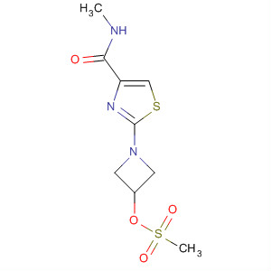 429666-84-2  4-Thiazolecarboxamide,N-methyl-2-[3-[(methylsulfonyl)oxy]-1-azetidinyl]-