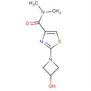 429666-90-0  4-Thiazolecarboxamide, 2-(3-hydroxy-1-azetidinyl)-N,N-dimethyl-
