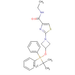 429666-96-6  4-Thiazolecarboxamide,2-[3-[[(1,1-dimethylethyl)diphenylsilyl]oxy]-1-azetidinyl]-N-ethyl-