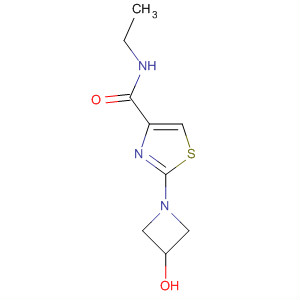 429666-98-8  4-Thiazolecarboxamide, N-ethyl-2-(3-hydroxy-1-azetidinyl)-