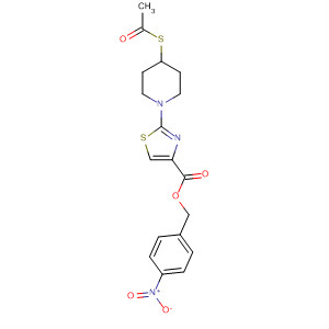429667-49-2  4-Thiazolecarboxylic acid, 2-[4-(acetylthio)-1-piperidinyl]-,(4-nitrophenyl)methyl ester