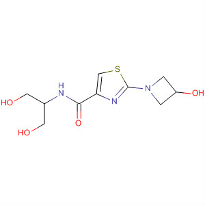 429670-15-5  4-Thiazolecarboxamide,2-(3-hydroxy-1-azetidinyl)-N-[2-hydroxy-1-(hydroxymethyl)ethyl]-
