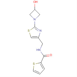 429672-81-1  2-Thiophenecarboxamide,N-[[2-(3-hydroxy-1-azetidinyl)-4-thiazolyl]methyl]-