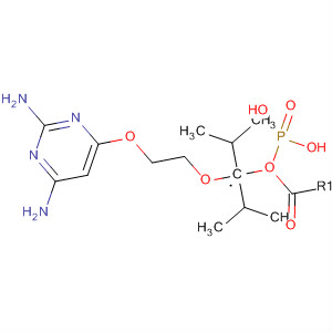 429676-18-6  Phosphonic acid, [[2-[(2,6-diamino-4-pyrimidinyl)oxy]ethoxy]methyl]-,bis(1-methylethyl) ester