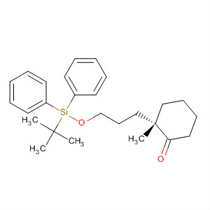 429676-75-5  Cyclohexanone,2-[3-[[(1,1-dimethylethyl)diphenylsilyl]oxy]propyl]-2-methyl-, (2S)-